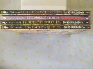 Lote libros colección esa horrible ciencia