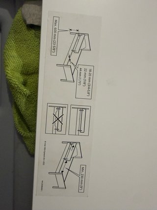 Barandilla Cama Ikea Blanca