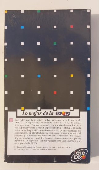 17 Cartoline Expo 92 Siviglia + Nastro VHS