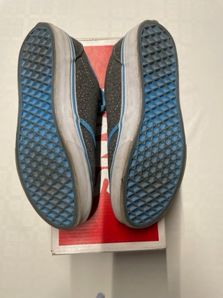 Vans Niña Talla 35 Gris y Azul