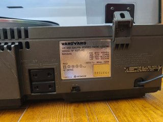 Compacto Hi-Fi Vintage Vanguard-Hitachi EDT-170