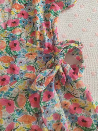 Vestido estampado Lefties floral