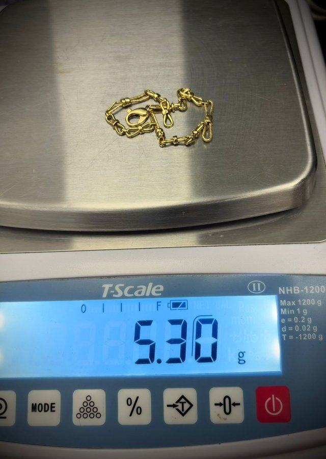 PULSERA ORO 18K 5,3GR 16CM