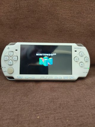 PSP 2000 Blanca Pokémon Rojo Fuego