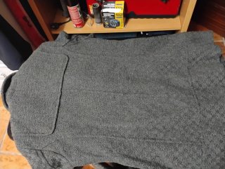Chaqueta gris mujer