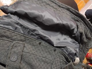 Chaqueta gris mujer