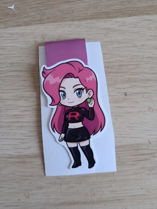 Marcapáginas magnético Pokemon