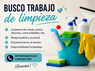 Trabajo limpieza en Sevilla capital