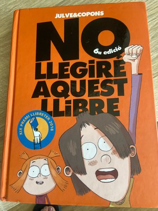 No llegiré aquest llibre
