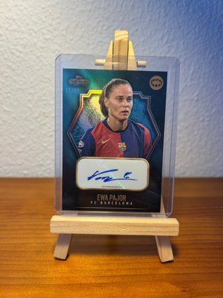 Ewa Pajor Auto /49 Topps Here We Go