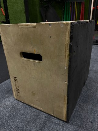 Cajón Pliométrico Madera Gimnasio