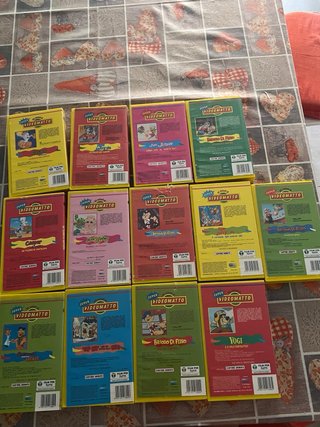 Lotto VHS Videomatto Cartoni Animati Italiani