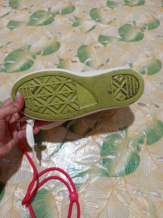 Converse All Star Platform Verdi e Rosa
