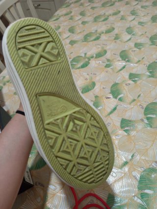 Converse All Star Platform Verdi e Rosa