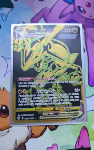 Carta Pokémon Rayquaza VMAX TG29/TG30