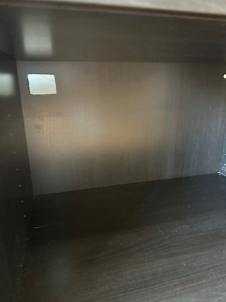 Besta estantería Ikea puertas madera cristal