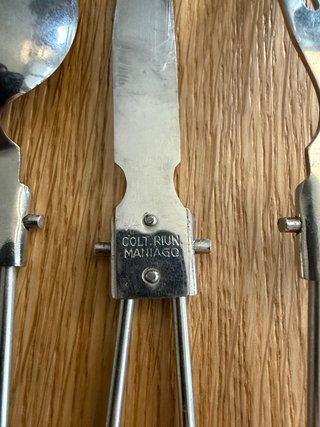 Posata Balilla Set Utensili da Campeggio WW2