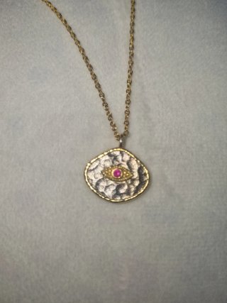 Collar Parfois bañado en oro