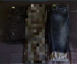 Pantalones cortos vaqueros