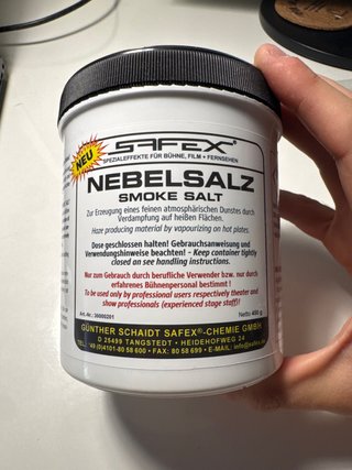 SAFEX Nebelsalz - Agente Nebulizador