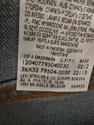 Levi's Jeans Hombre Azules
