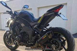 Portamatrículas corto AVDB KAWASAKI Z1100 2026 - X