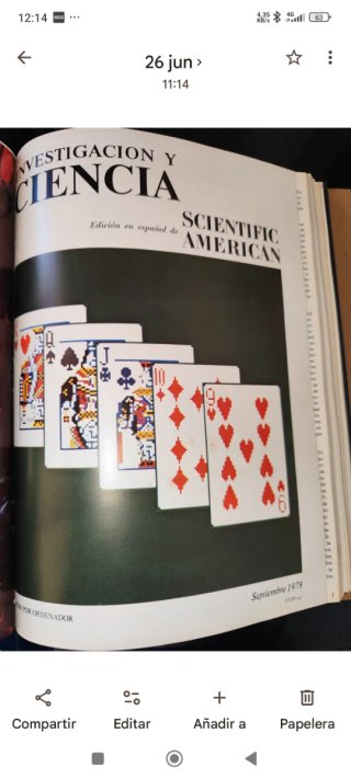 Revistas Investigación y Ciencia 1978