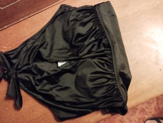 Bañador negro halter talla M (38)
