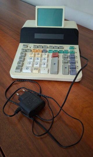 Calculadora Sharp EL-1901 Doble Pantalla