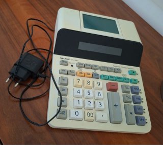 Calculadora Sharp EL-1901 Doble Pantalla