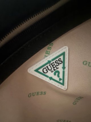 Borsa Guess originale tracolla nera con Dustbag