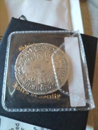 Moneda Antigua CAROLVS DEI GRATIA