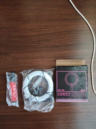 Anillo LED 16cm con Trípode Flexible