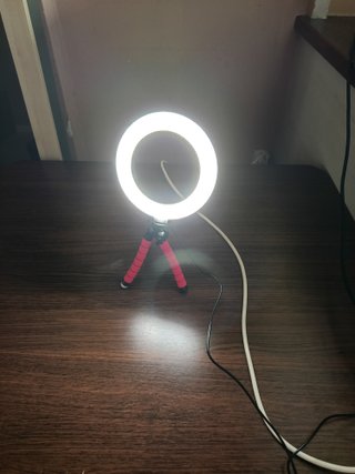 Anillo LED 16cm con Trípode Flexible