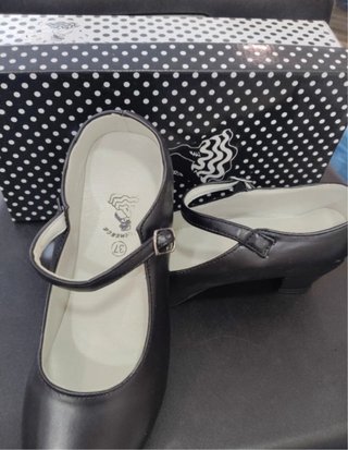 Zapatos Flamenco Negros