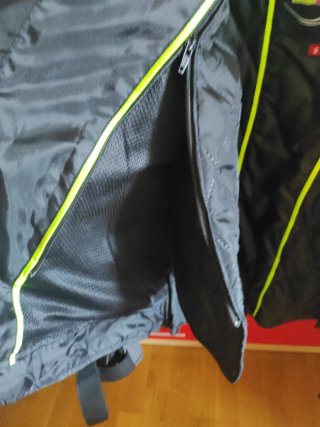 Chaqueta Moto BSTYR Negra y Verde
