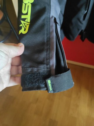 Chaqueta Moto BSTYR Negra y Verde