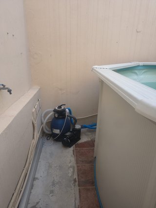 Piscina redonda chapa 3m diámetro