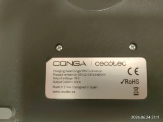 Base cargador Cecotec robot aspirador