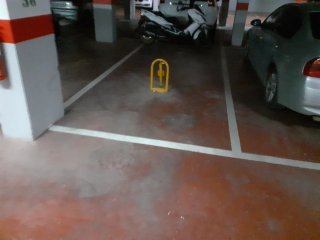 Plaza garaje frente estación del ave en ciudad rea