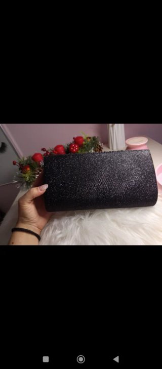 Pochette nera elegante