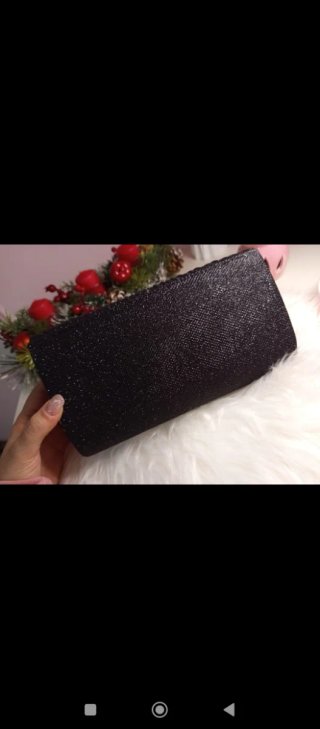 Pochette nera elegante