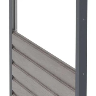 Caseta de jardín metálica Surrey de 4.07 m2