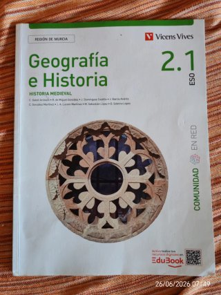 Geografía e Historia 2 (2.1 y 2.3) 9788468293707