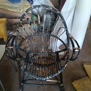 Silla de jardín muy comoda