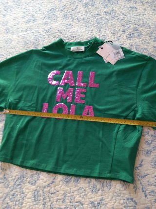 Camiseta Lola Casademunt S lentejuelas
