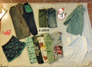 Lote Ropa Niños 4 Años.