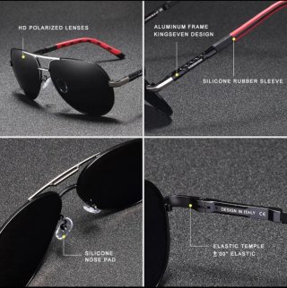 Oferta Gafas Aviador polarizadas KingSeven