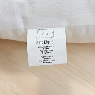 Set 2 Cojines GM Soft Cloud 40x40cm Algodón