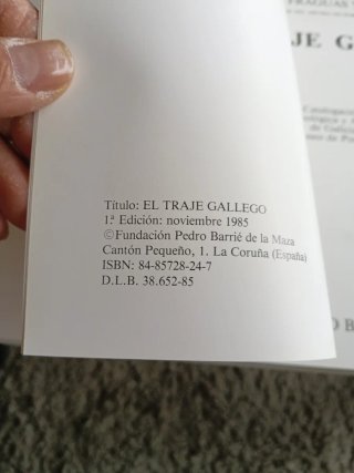 El traje gallego